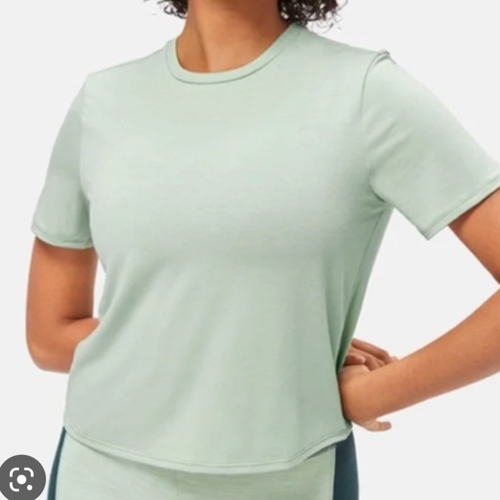 Outdoor Voices Sweatee Shirt - Mint/Sage Green